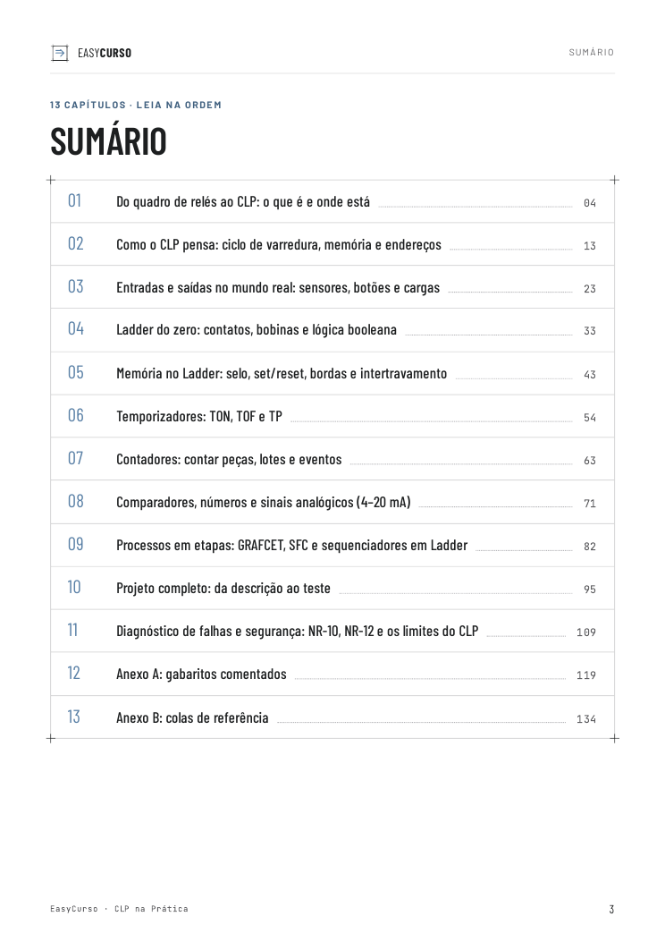 Página de amostra 1 do material CLP na Prática