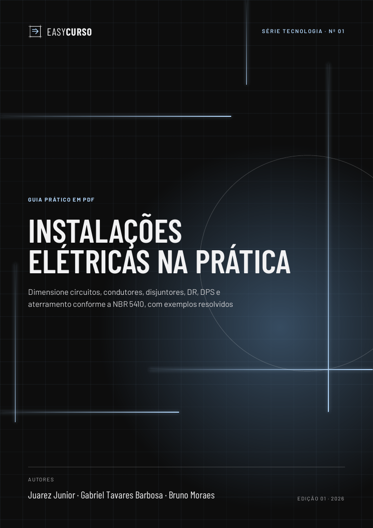 Capa do material Instalações Elétricas na Prática